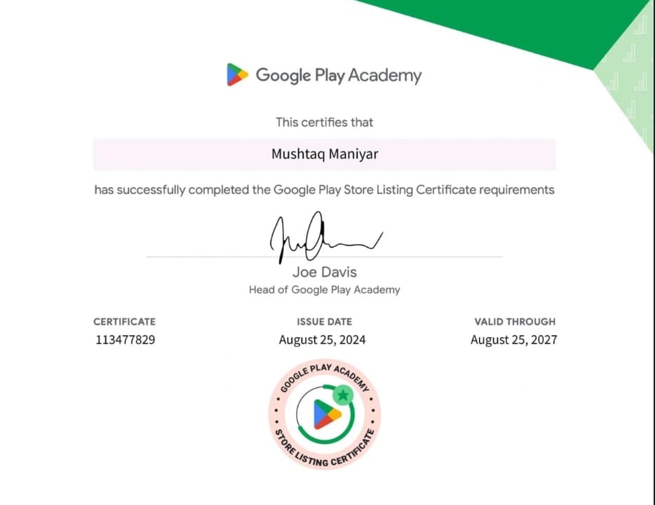 Google Play Academy