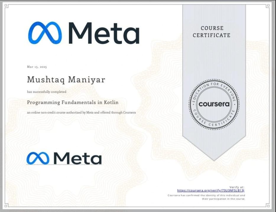 Programming Fundamentals In Kotlin